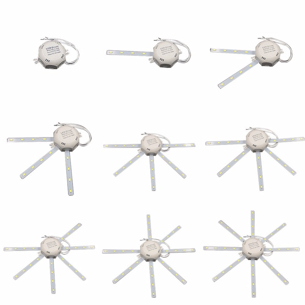 Energy Saving LED Bulb Plate Octopus Light 12W 16W 24W 220V