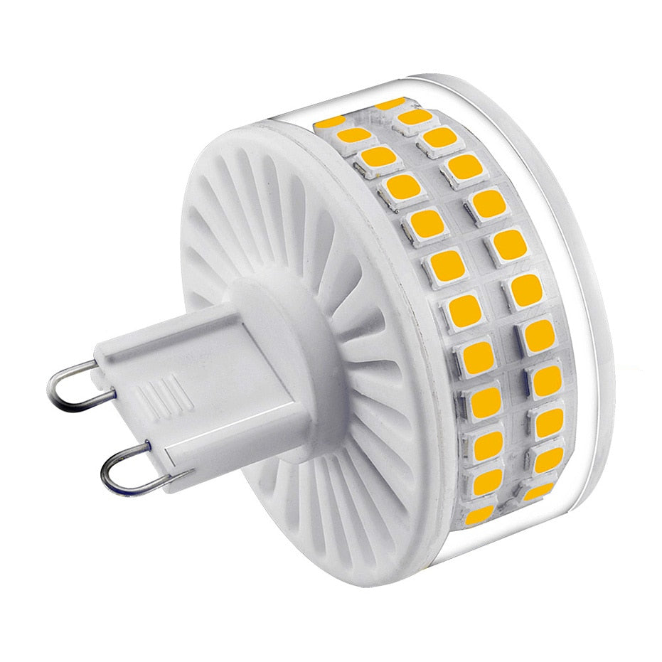 LED BULB Dimmable G9 AC120V 220V 8W 90LEDS SMD2835 No Flicker LED Light Lamp 780LM Chandelier Light Replace 80W Halogen Lighting