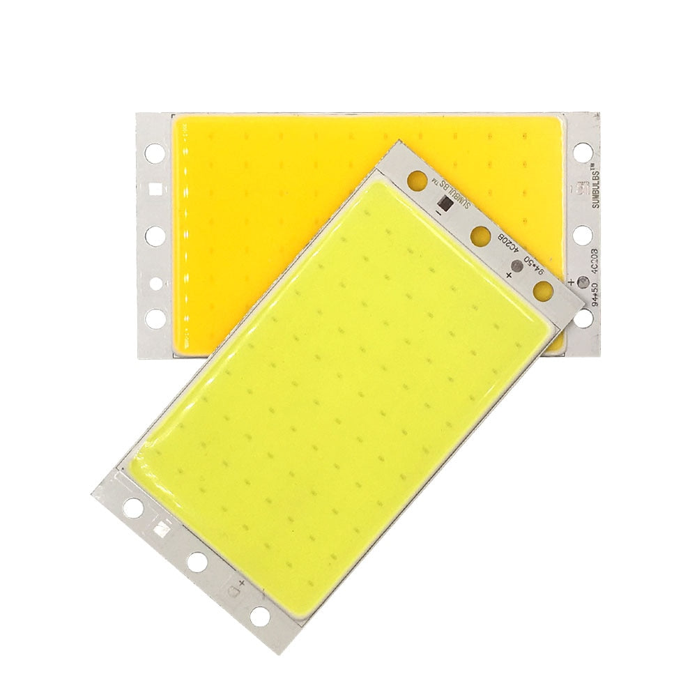 12V 15W COB LED Panel Light with Dimmer Controller 1500LM Warm Nature Cold White DC12V Dimmable LED Bulb for DIY Work Decors Lamp