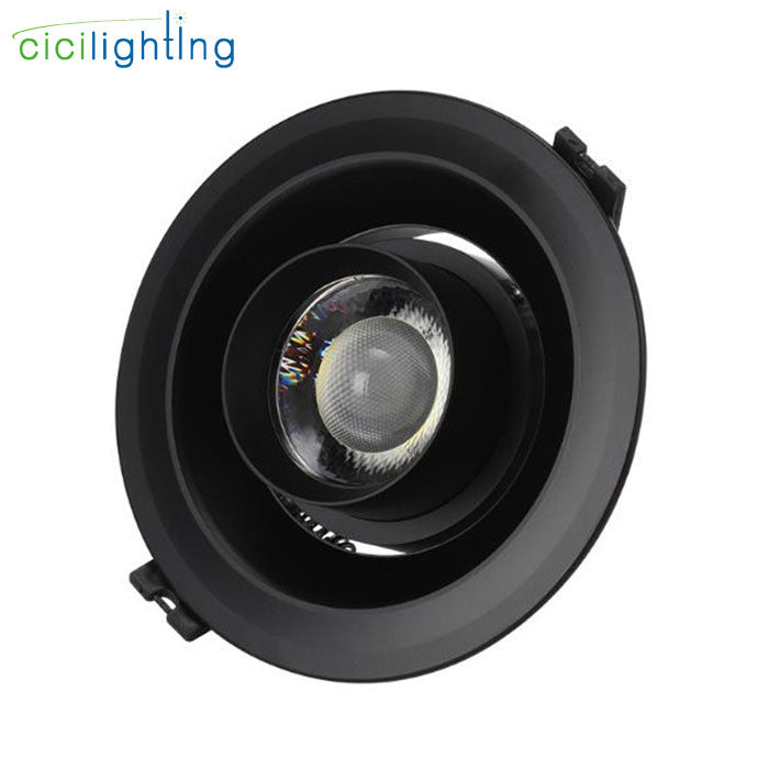 Modern Zoom led Downlight, Industrial 3W 5W 7W 10W 15W Focos led Techo Lighting, Black White Zoomable Spotlights Lamp Fixtures