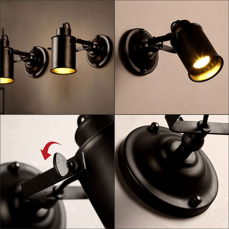 Wall Lamp Retro Industrial wall Light LED Wall sconce Vintage wall Lights for Restaurant bedside Bar Cafe Home Lighting E27