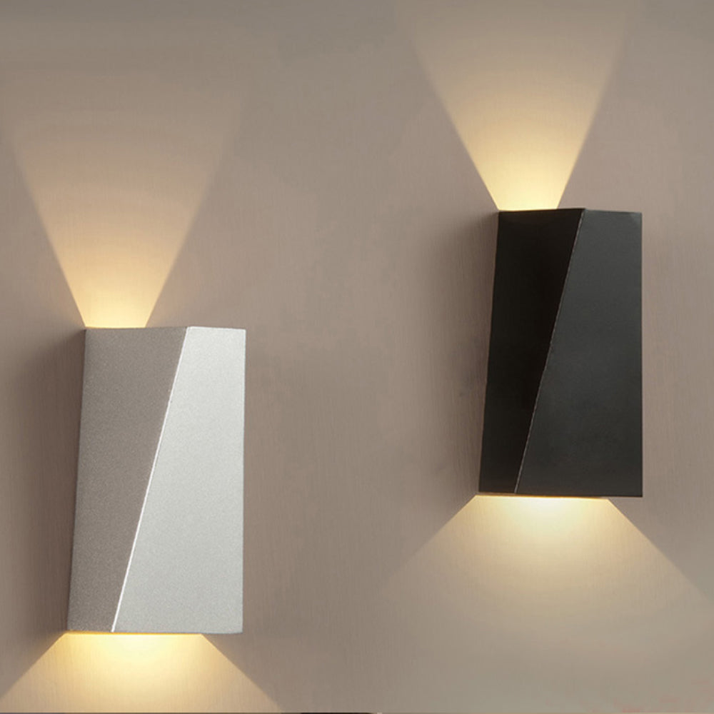 Waterproof Outdoor wall lighting IP65 Modern Indoor Lamps colorful Decorative lighting Porch Garden Lights Aluminum AC90-260V