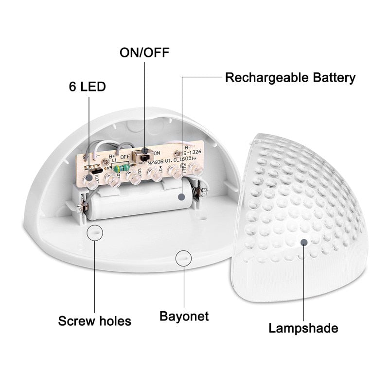 LED Wall Lighting Solar Garden Light Waterproof Fence Garden Light Wall Lamp Auto ON/OFF for Outdoor Lighting N760B