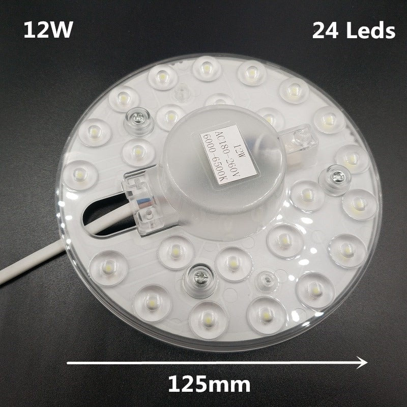 Round Led Panel Light 12W 18W 24W 36W Surface Mounted leds Downlight ceiling down 220V 230V 240V lampada lamp Down Lamp Magnetic