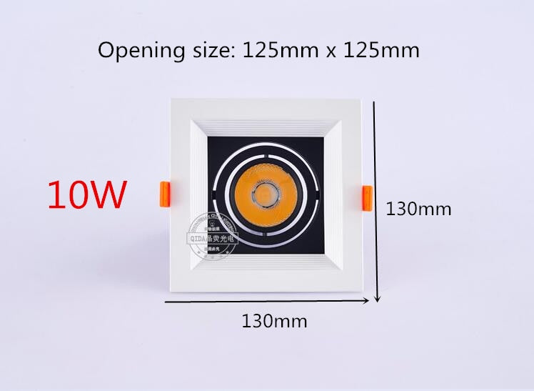 Energy saving 10W 20W AC110V-220V LED cob dimmable Ceiling Downlight Recessed LED Spot light LED For Home Lighting CE/ROHS