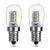 LED Light Bulb E12 2W LED High Bright Glass Shade Lamp Pure Warm White Lighting For Sewing Machine Refrigerator