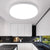 Nordic Modern Designer Round White LED Ceiling Light Fixtures Lamp for Living Room Loft Decor Kitchen Dining Room Bedroom