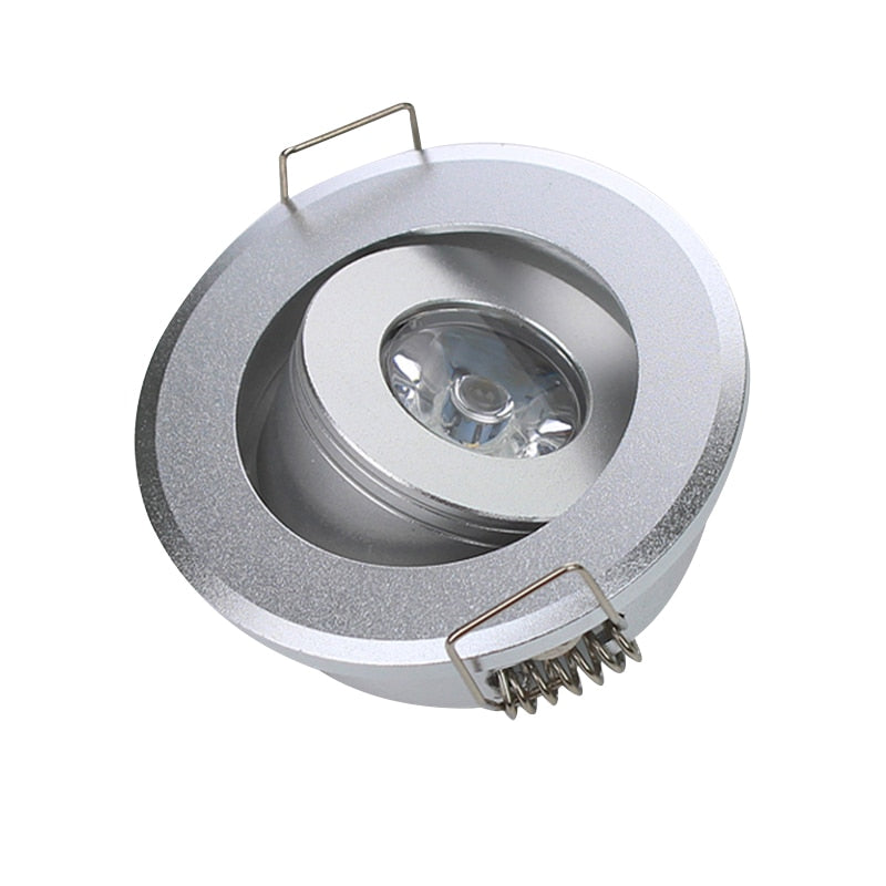 Dimmable 3W Mini Round 3W High Power LED Recessed Ceiling Down Light Lamps LED Downlights for Living Room Cabinet Bedroom