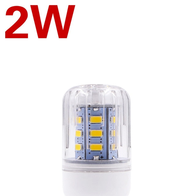 E27 E14 LED Corn lamp True power 2W 4W 6W 9W 12W 220V 240V Corn Bulb Chandelier Candle LED Light For Home Decoration
