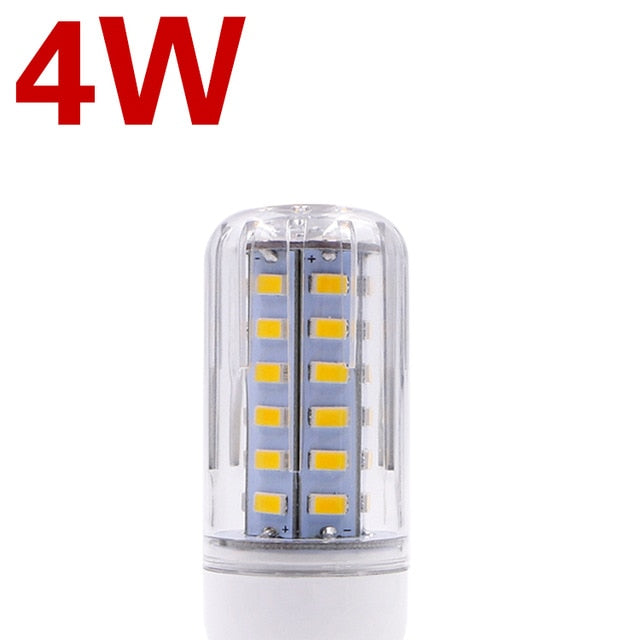 E27 E14 LED Corn lamp True power 2W 4W 6W 9W 12W 220V 240V Corn Bulb Chandelier Candle LED Light For Home Decoration