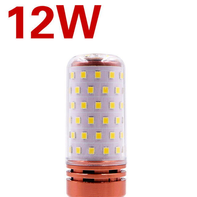 E27 E14 LED Corn lamp True power 2W 4W 6W 9W 12W 220V 240V Corn Bulb Chandelier Candle LED Light For Home Decoration