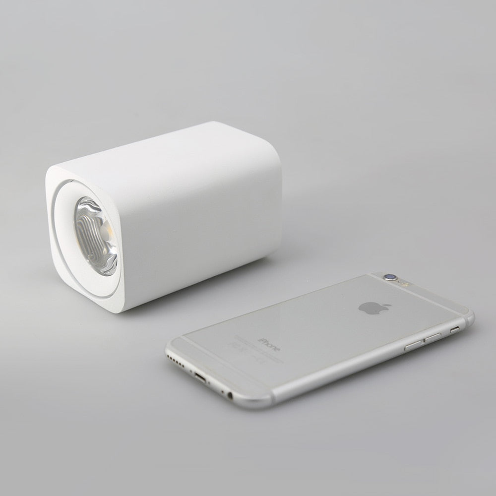 Square LED Surface Mounted Cube Ceiling Downlight for Room/Corridor/Hallway AC85-260V COB Design Spot light