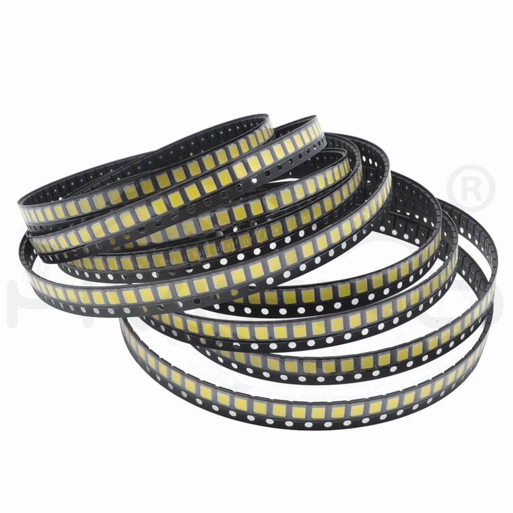 White Red Blue Green Pink Yellow Warm White 2835 SMD SMT 20mA 6000-6500K 3.0-3.4V 22-24LM LED high chip emitting diode