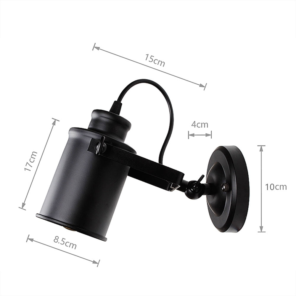 Wall Lamp Retro Industrial wall Light LED Wall sconce Vintage wall Lights for Restaurant bedside Bar Cafe Home Lighting E27