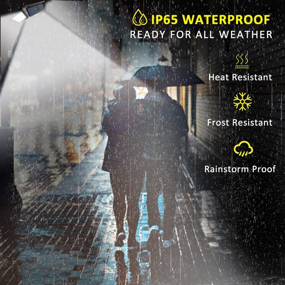 LED Street lights Waterproof Solar Power PIR Motion Sensor Wall light Outdoor lighting Ground Garden Lamp Path Home Yard