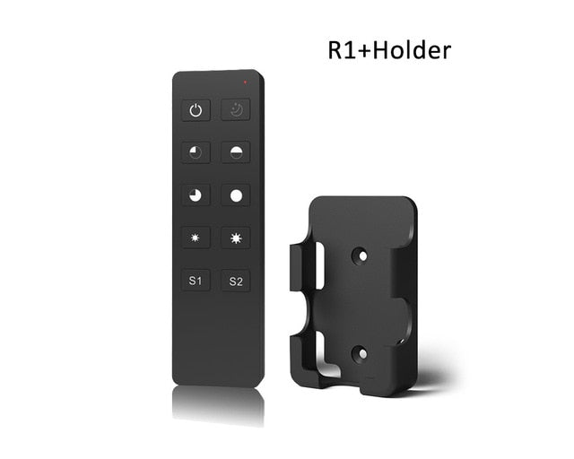 LED Dimmer Switch PWM Wireless RF 2.4G 4-Zone Touch Remote Smart Home Wifi Relay DC12V 24V Controller for Single Color LED Strip