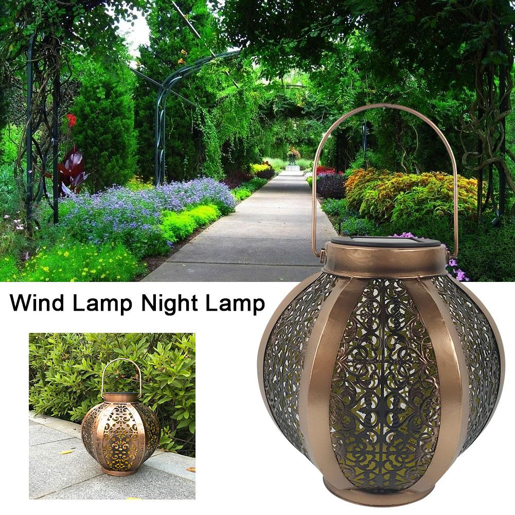 Solar Garden Light Waterproof Garden Decoration Wind Lamp Night Lamp Garden Lawn Light Ground Light
