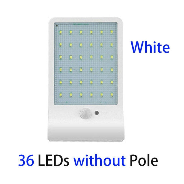 PIR motion sensor Solar Street light 3 modes Outdoor solar light wall lamp Waterproof Energy Saving Yard Path Home Garde