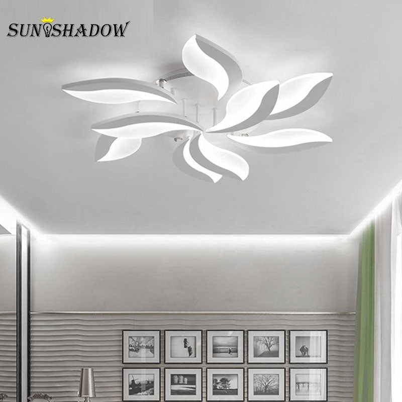 Living room LED Ceiling Light AC110 220V Acrylic Modern Chandelier Ceiling Lamp For Bedroom Study room Kitchen Dining Home Lamp