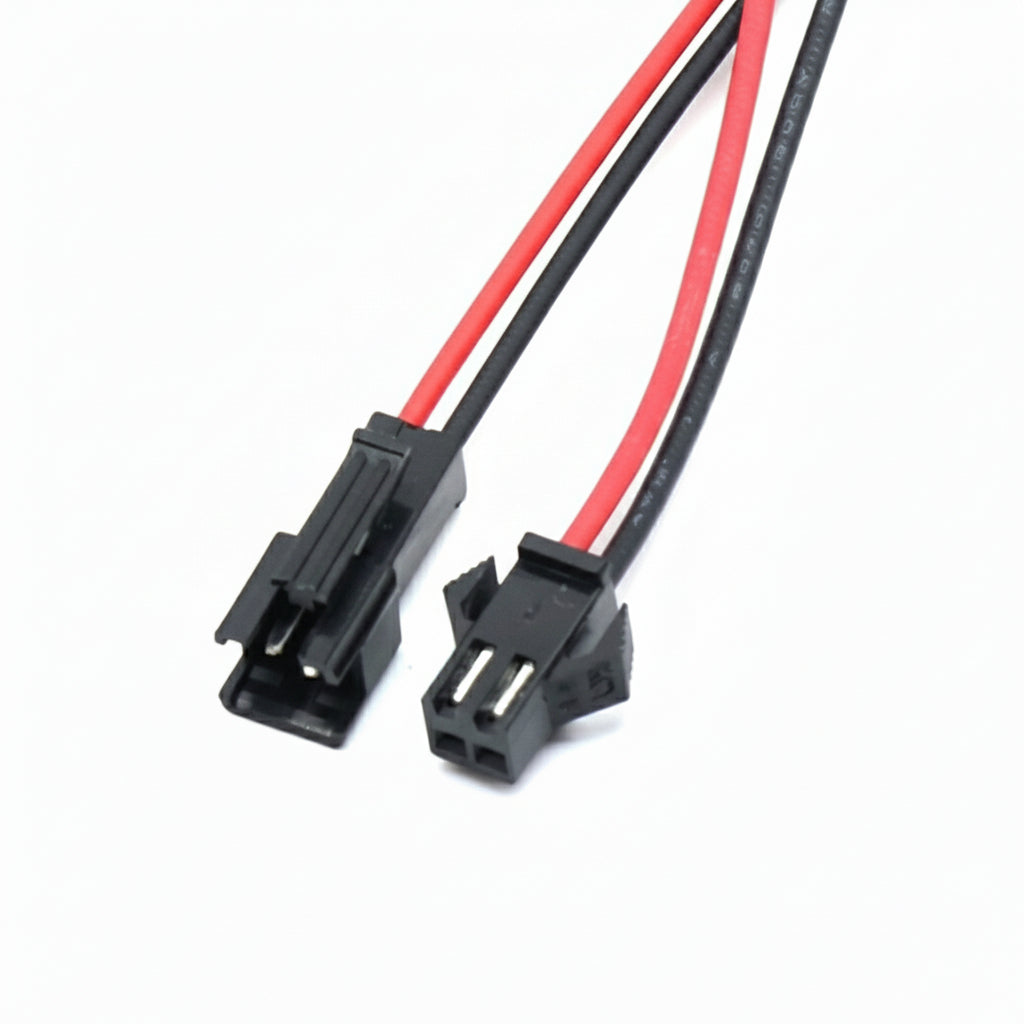 10Pair 15cm SM 2Pin 3Pin Male to Female JST Connector Plug Cable for LED Strip Curtain Cabinet Light Celing Downlight Downlight - LED Lights For Sale : Affordable LED Solutions : Wholesale Prices