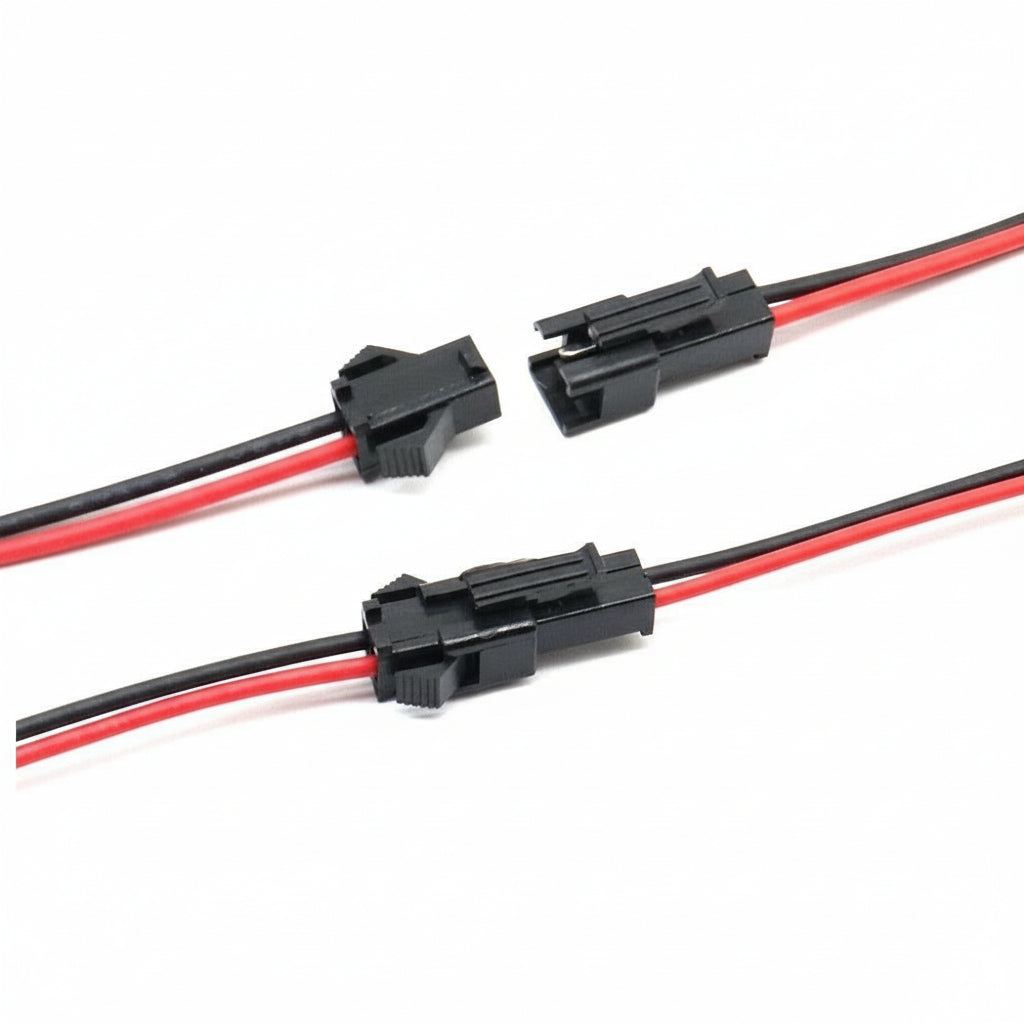 10Pair 15cm SM 2Pin 3Pin Male to Female JST Connector Plug Cable for LED Strip Curtain Cabinet Light Celing Downlight Downlight - LED Lights For Sale : Affordable LED Solutions : Wholesale Prices