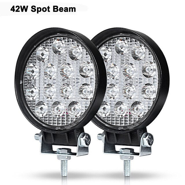 4 inch Led Work Light Day Driving Lamp 12V 24V Off road Work Light Bar for Car Truck Jeep MPV UTV ATV SUV Boat Marine Motorcycle