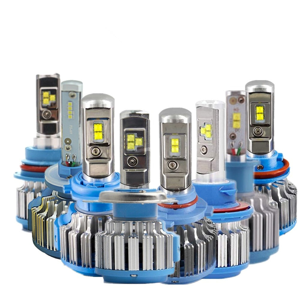 H7 LED Car Light 70W AUTO 8000LM Headlight Turbo LED H4 H1 H11 H8 9005 HB3 9006 HB4 H13 H3 9007 HI/LO Beam HB5 880 H27 T1