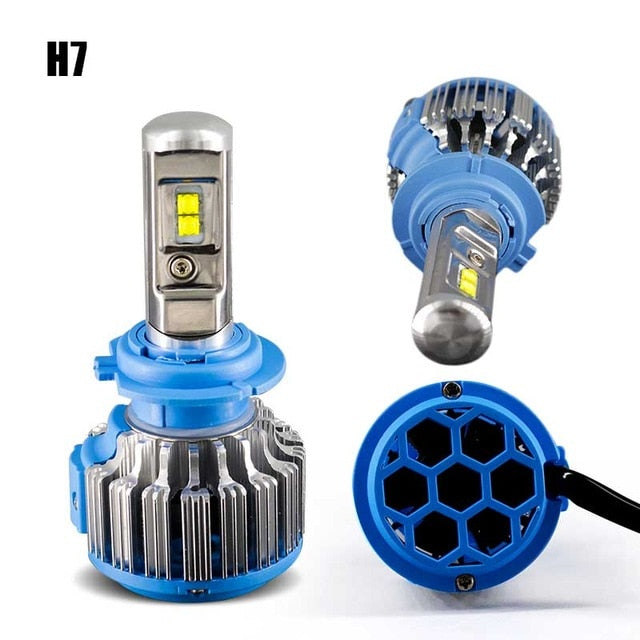 H7 LED Car Light 70W AUTO 8000LM Headlight Turbo LED H4 H1 H11 H8 9005 HB3 9006 HB4 H13 H3 9007 HI/LO Beam HB5 880 H27 T1