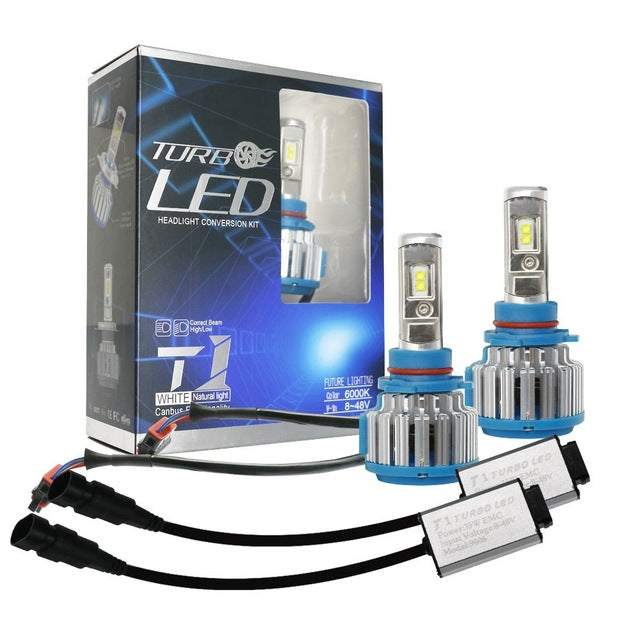 H7 LED Car Light 70W AUTO 8000LM Headlight Turbo LED H4 H1 H11 H8 9005 HB3 9006 HB4 H13 H3 9007 HI/LO Beam HB5 880 H27 T1