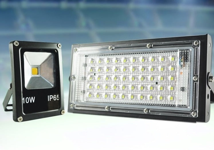 LED Flood Light 50W 10W Led Floodlight COB chip LED street Lamp AC 220V 240V waterproof IP65 outdoor Lighting led spotlight