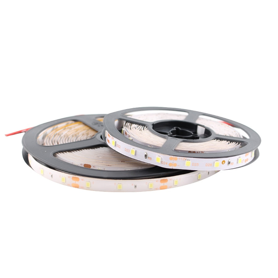 DC 12V RGB LED Strip Light SMD 2835 RGB Waterproof 1 - 5 M 12 V 60LED/M RGB Led Strip Tape Lamp Diode Flexible TV Backlight