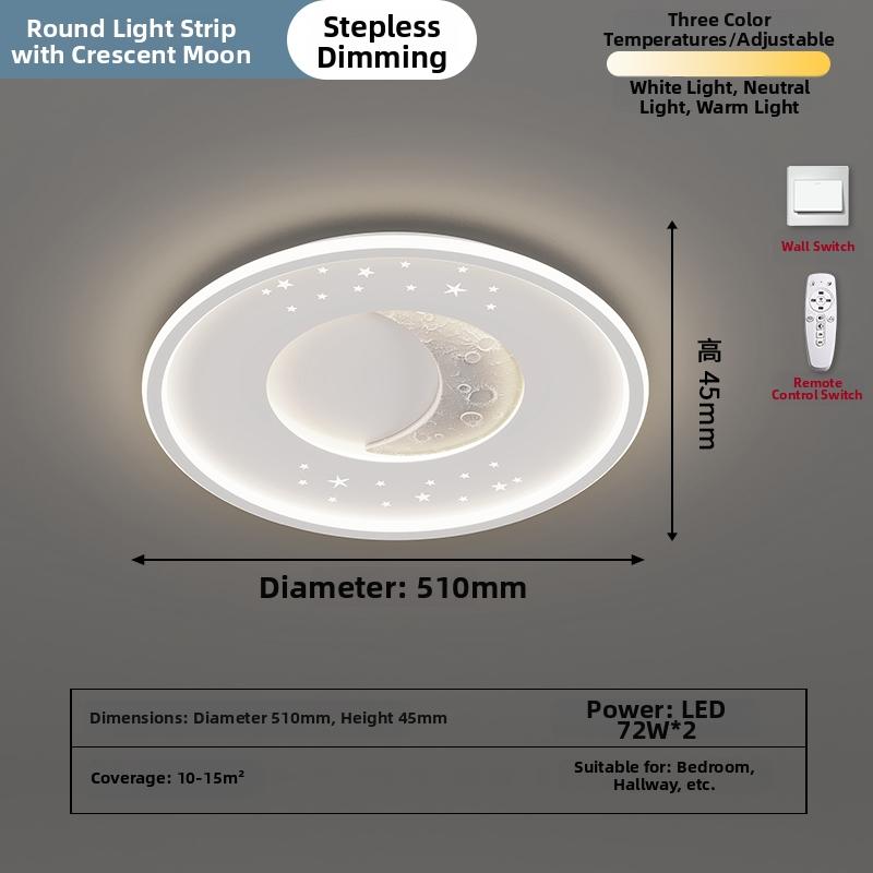 Bedroom Ceiling Lamp Modern Minimalist 2026 New Creative Net Red Cream Style Master Bedroom Room Lamp Minimalist Main Lamp