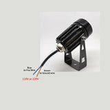 Outdoor LED Wall spotlight 9W 12W landscape Lighting 220V Red Green Blue RGB Wall light IP66 Waterproof one beam lights