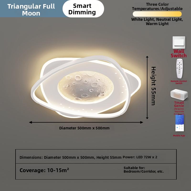 Bedroom Ceiling Lamp Modern Minimalist 2026 New Creative Net Red Cream Style Master Bedroom Room Lamp Minimalist Main Lamp