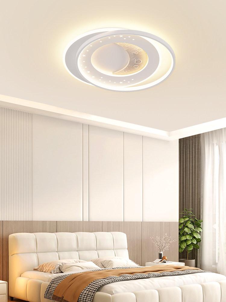 Bedroom Ceiling Lamp Modern Minimalist 2026 New Creative Net Red Cream Style Master Bedroom Room Lamp Minimalist Main Lamp