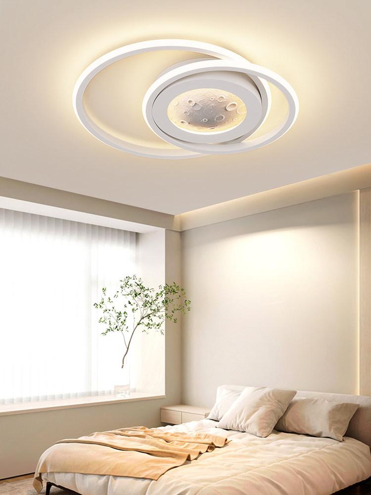 Bedroom Ceiling Lamp Modern Minimalist 2026 New Creative Net Red Cream Style Master Bedroom Room Lamp Minimalist Main Lamp