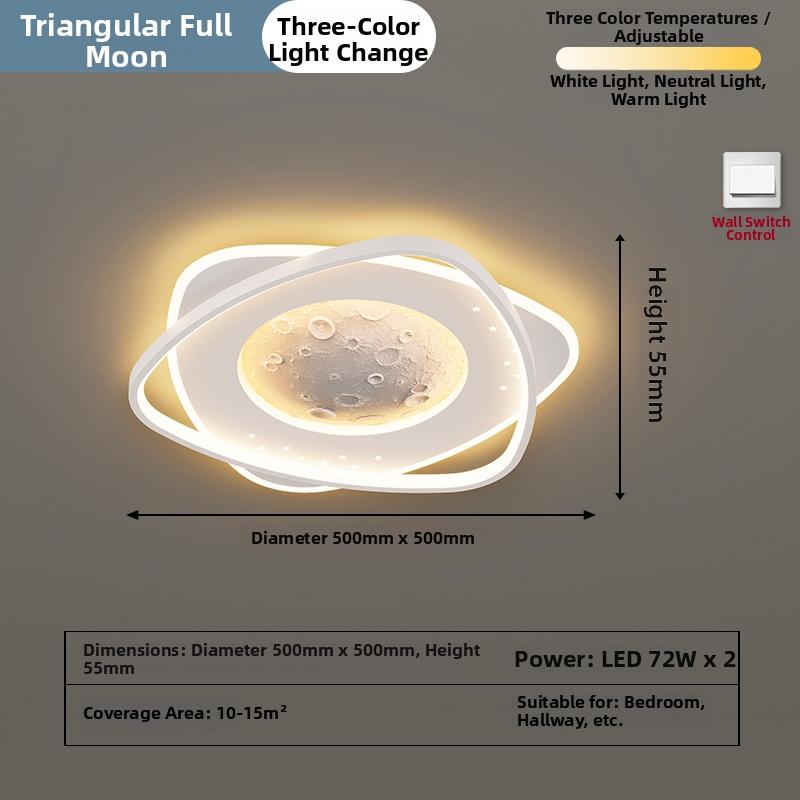 Bedroom Ceiling Lamp Modern Minimalist 2026 New Creative Net Red Cream Style Master Bedroom Room Lamp Minimalist Main Lamp