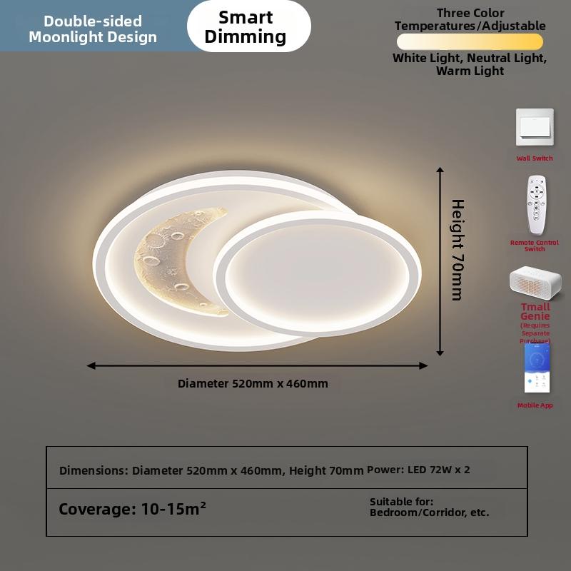 Bedroom Ceiling Lamp Modern Minimalist 2026 New Creative Net Red Cream Style Master Bedroom Room Lamp Minimalist Main Lamp