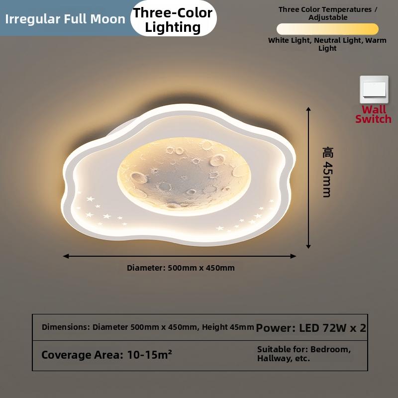 Bedroom Ceiling Lamp Modern Minimalist 2026 New Creative Net Red Cream Style Master Bedroom Room Lamp Minimalist Main Lamp