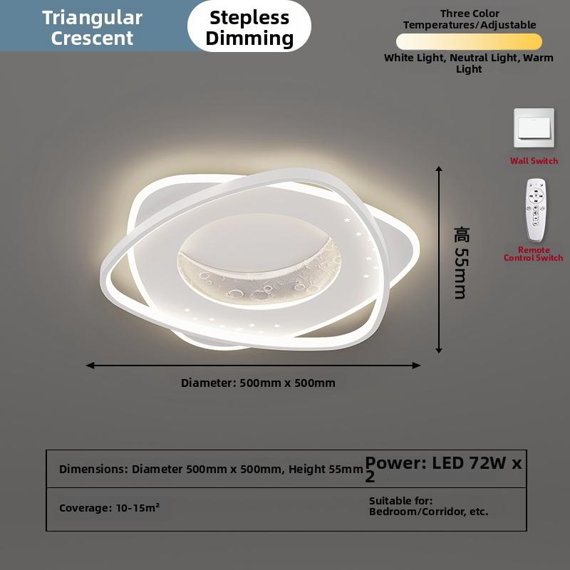 Bedroom Ceiling Lamp Modern Minimalist 2026 New Creative Net Red Cream Style Master Bedroom Room Lamp Minimalist Main Lamp