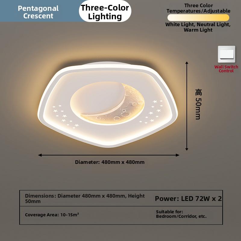 Bedroom Ceiling Lamp Modern Minimalist 2026 New Creative Net Red Cream Style Master Bedroom Room Lamp Minimalist Main Lamp