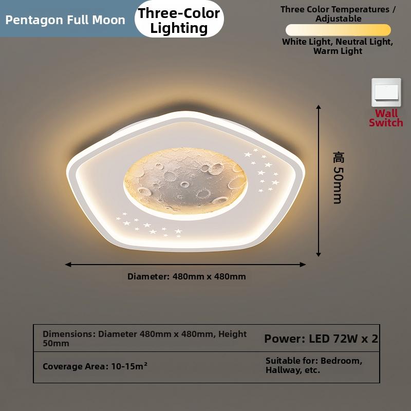 Bedroom Ceiling Lamp Modern Minimalist 2026 New Creative Net Red Cream Style Master Bedroom Room Lamp Minimalist Main Lamp