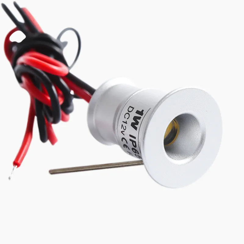 12v Led Mini RGB 1W 12V Mini LED Downlight Dimmable IP65 Outdoor Interior Spotlight ...