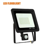 Led Spotlights For Outdoor Led Floodlight Focus With Motion Sensor 100W 50W 30W 20W Wall Light Ip66 Waterproof Led Street Decor