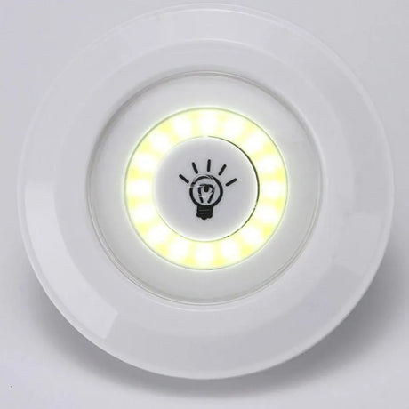 Kit 3 Lamp Led Spot Wireless Remote Control Luminaire
