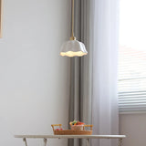 LED Ceramic Pendant Lights Nordic Home Decor Living Room Hanging Lamps Bedroom Kitchen Lighting Ceramic Lights Modern Cafe Light