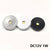 Led Cabinet Light Super Mini Spot 12V 1W Surface Mounted Round Panel Lamp Indoor Home Closet Display Dimmable Small Bulbs Black