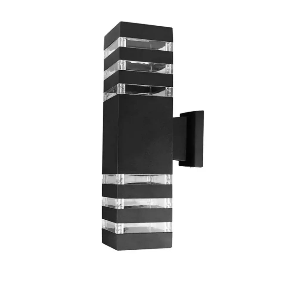 Aluminium Waterproof E27 Wall Lamp Outdoor Up Down Garden Exterior Wall Lighting Porch Stair Corridor Acrylic Sconce Lights