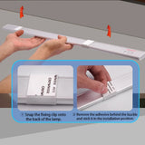 Ultra-Thin Motion Sensor LED Under Cabinet Light (Wireless & Rechargeable) - 3-Color Dimmable Lighting for Kitchen, Wardrobe & Bedroom