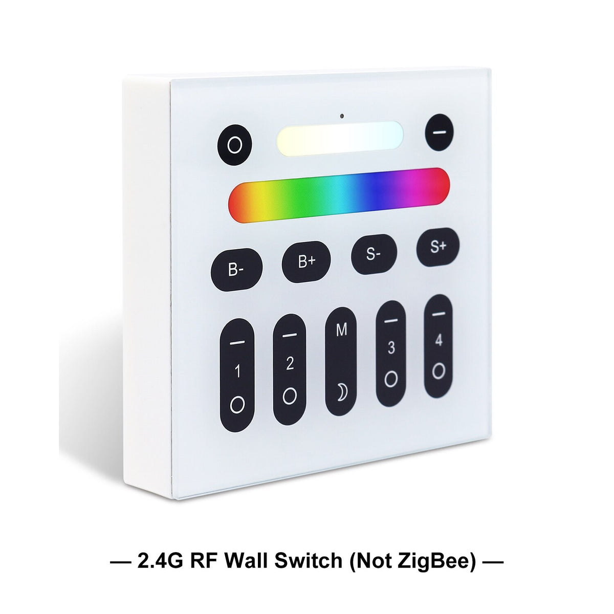 Smart LED Strip Controller RGBCCT Pro Compatible with Hub Tuya SmartThings App 2.4G RF Remote Control Voice